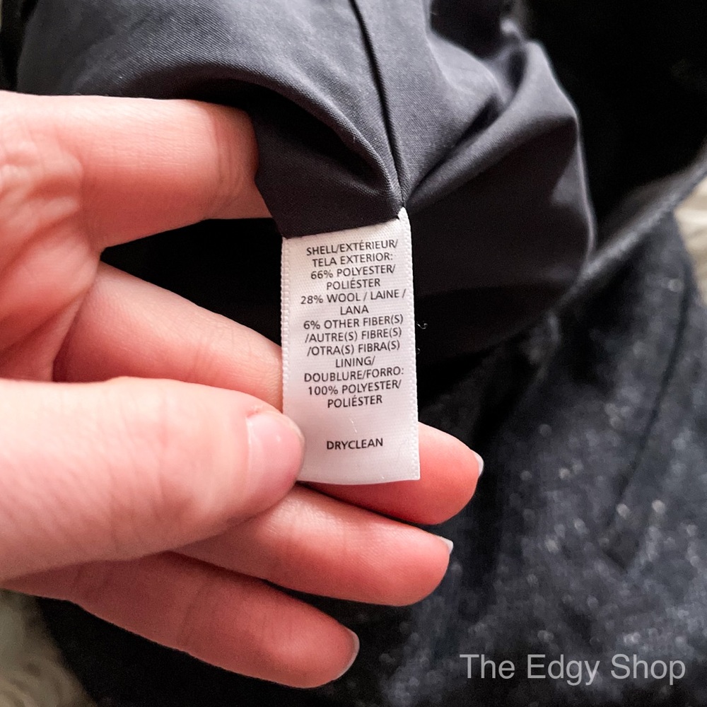 LOFT | Marisa Tweed Mid Rise Skinny Ankle Dress Pants - Picture 8 of 8